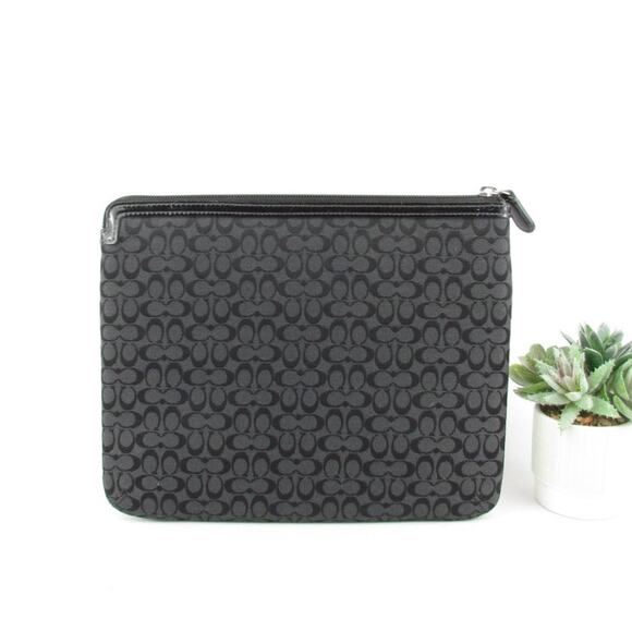 Coach Signature Tablet Sleeve / Case - Picture 1 of 8